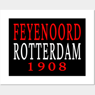 Feyenoord Rotterdam 1908 Classic Posters and Art